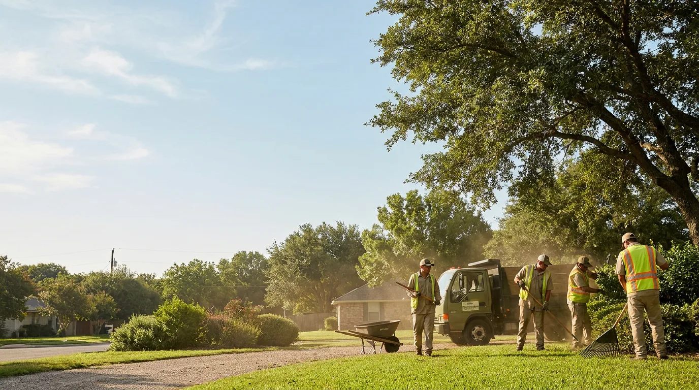 Landscaping in Highland Village, TX near me